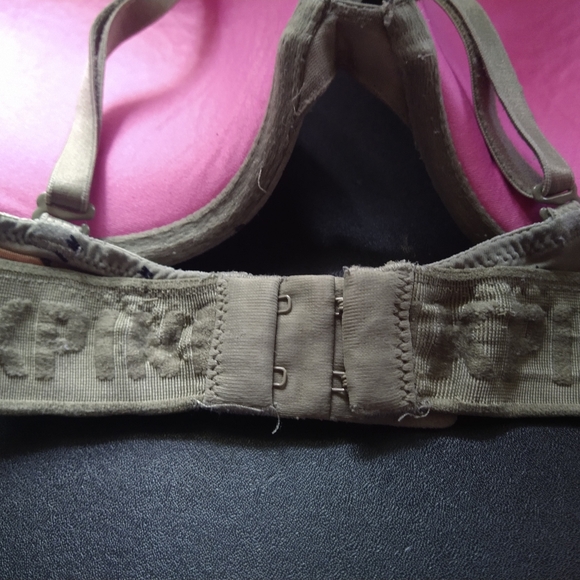 PINK Victoria's Secret 32C Women's Bra Wear Everywhere Push-Up Green - Picture 7 of 9